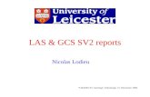 LAS & GCS SV2 reports
