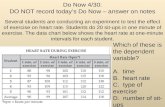 Do Now 4/30: DO NOT record today’s Do Now – answer on notes