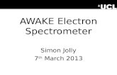 AWAKE Electron Spectrometer