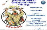 Joint US/UK AQM-37 SUPERSONIC TARGET SERVICES