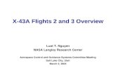 X-43A Flights 2 and 3 Overview