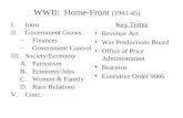 WWII:  Home-Front  (1941-45)