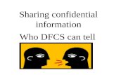 Sharing confidential information