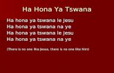 Ha Hona Ya Tswana