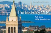 Full-time  MBA Admissions