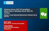 Module  3 : Cloud Optimized Networking in Windows Server 2012  R2