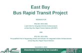East Bay  Bus Rapid Transit Project