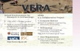 Virtual Environments for Research in Archaeology JISC VRE II funded project