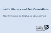 Health Literacy  and  Sub -Populations: