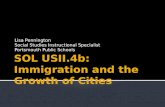 SOL USII.4b:  Immigration and the Growth of Cities