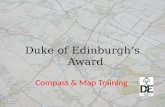 Duke of Edinburgh’s Award Compass & Map Training