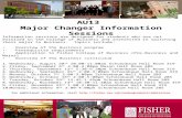 Fisher College of Business  AU13  Major Changer Information Sessions