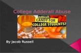 College Adderall Abuse