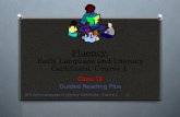 Fluency : Early Language and Literacy Certificate, Course 1