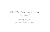 ME 322: Instrumentation Lecture 3