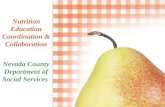 Nutrition Education Coordination & Collaboration