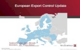 European Export Control Update