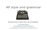AP style and grammar