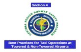 Best Practices for Taxi Operations at Towered & Non-Towered Airports