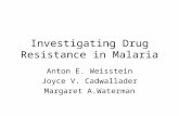 Investigating Drug Resistance in Malaria