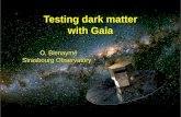 Testing dark matter with Gaia