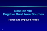 Session VII:  Fugitive Dust Area Sources