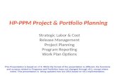 HP-PPM Project & Portfolio Planning