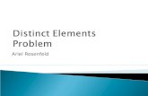 Distinct Elements Problem