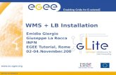WMS + LB Installation