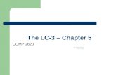 The LC-3 – Chapter 5