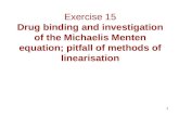 The Michaelis Menten equation