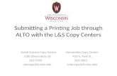 Submitting a Printing Job through ALTO with the L&S Copy Centers