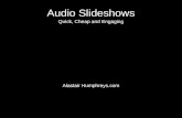 Audio Slideshows