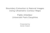 Boundary Extraction in Natural Images Using Ultrametric Contour Maps