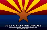 2012 A-F Letter Grades