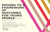 Moving to a framework of outcomes for young people