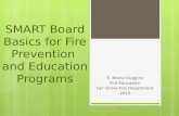 SMART Board Basics for Fire Prevention  and Education Programs