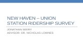 New Haven – UNION Station Ridership survey