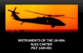 Instruments of the UH-60A Alex Carter PILT 1420-001