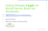 Using Simple  Logic  to Build Forms Built for Students