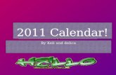 2011 Calendar!