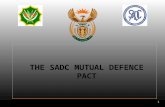 THE SADC MUTUAL DEFENCE PACT