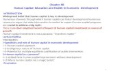 Chapter  6B Human Capital: Education and Health in Economic  Development