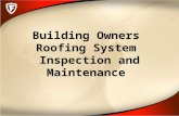 Building Owners  Roofing  System  Inspection and  Maintenance