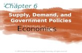 Supply, Demand, and  Government Policies