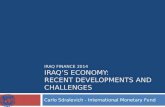 Iraq Finance 2014 Iraq’s economy: recent developments and challenges