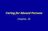 Caring for Abused Persons