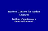 Reform Context for Action Research