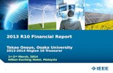 2013 R10 Financial Report