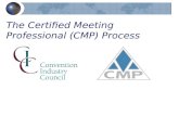 The Certified Meeting Professional (CMP) Process